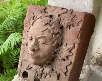 Pottery face