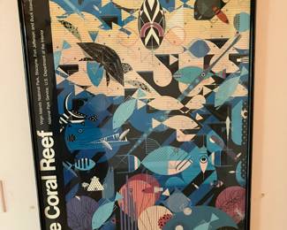 The Coral reef poster