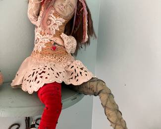 Mixed media doll