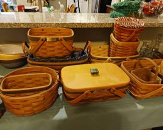 Longaberger baskets collection