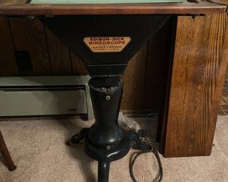 Edison-Dick Mimeoscope