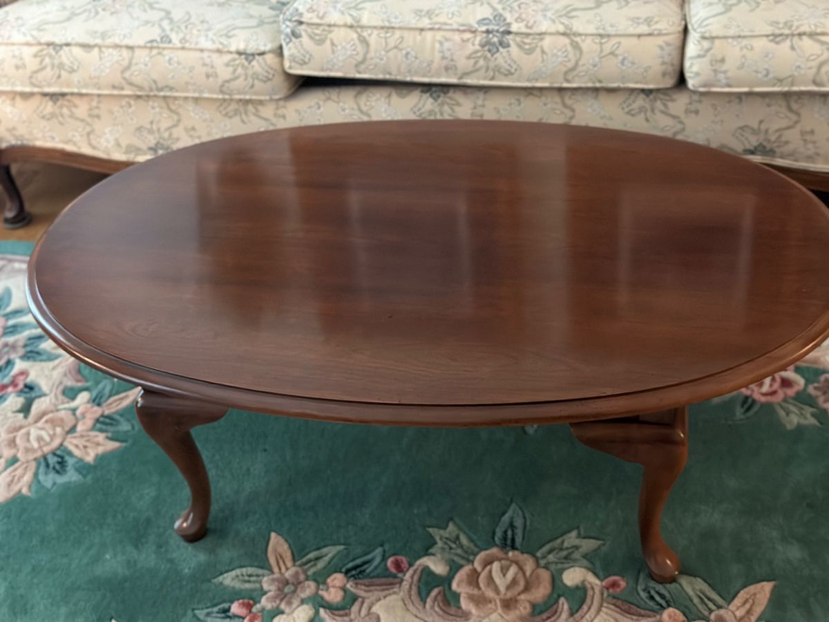 Crescent Pennsylvania Cherry coffee table