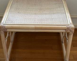 Wicker table