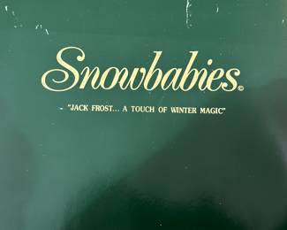 Snowbabies Jack Frost a Touch of Winter Magic