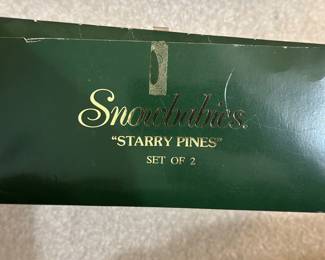 Snowbabies Starry Pines Set of 2