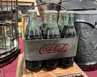 Antique Coke Carrier 