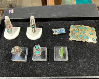 Native American Sterling Silver Rings