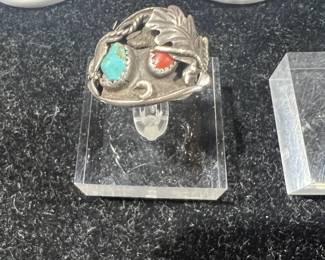 Native American Sterling Silver Rings