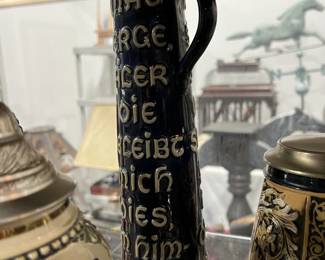 Vintage Gerzit German Beer Steins