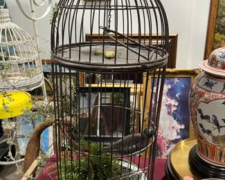 Vintage Bird Cage 