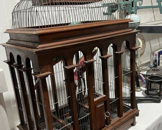 Vintage Bird Cage 