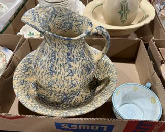 Roseville Spongeware 