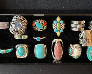 Rings, Pendants, Bracelets, Necklaces 