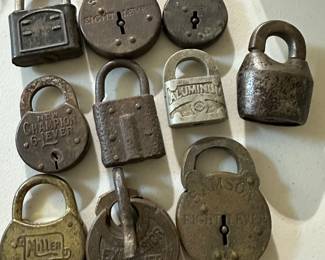 Antique Locks w/ keys 