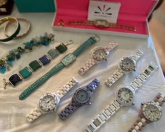 Costume Jewelry, Watches 