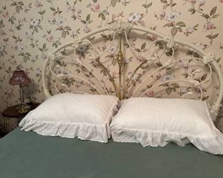 Queen Brass Bed 