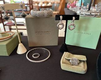 Many Judith Ripka Pieces , with boxes 