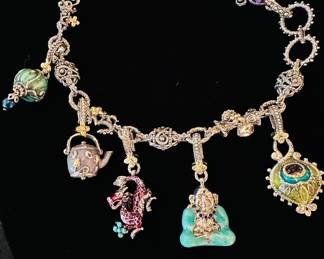 Charm bracelets and Necklaces 