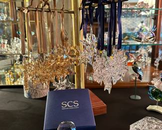 Swarovski Crystal Annual Snowflake Ornament from 1994