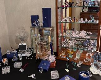 Large Collection of Swarovski Crystal