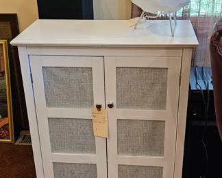 Small white cabinet