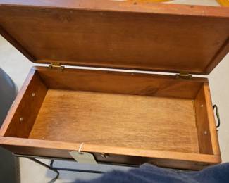 Inside of Ducks Unlimited box