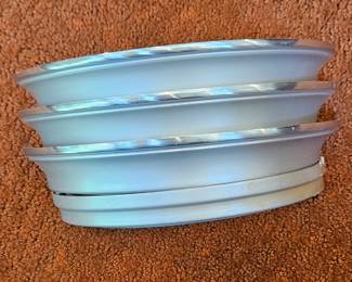 vintage wall sconces, pair.