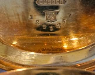 mark on case of 14k pocket watch