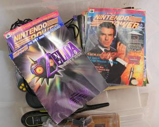Nintendo magazines.