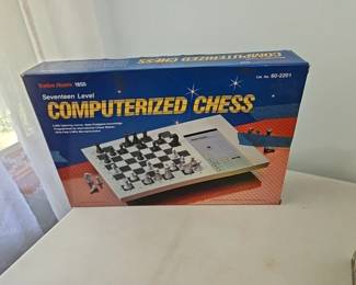 Computerized chess.