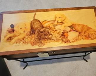 Top of Ducks Unlimited box, Gundogs