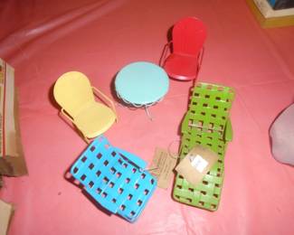 metal doll furniture