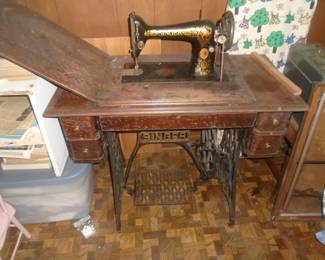 Singer treadle sewing machine