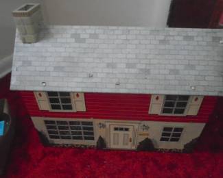 1950's doll metal house