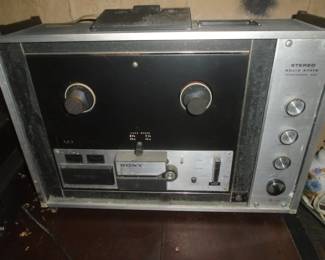 Sony reel to reel tape deck