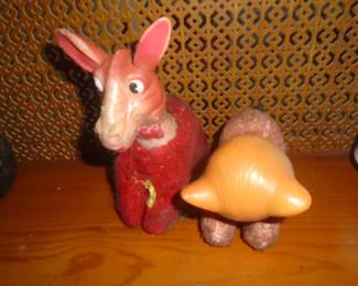 rubber face plush toys