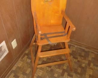 1950's high chair