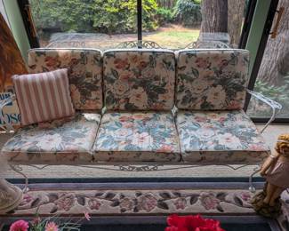 Wrought Iron Sofa