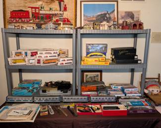 Model Trains and Buildings