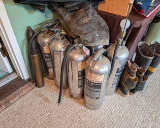 Vintage Fire Extinquishers