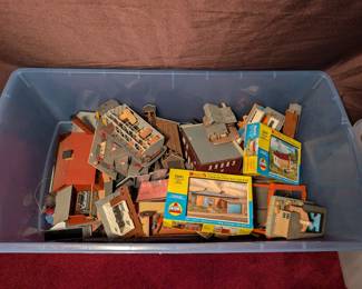Model Train Buildings