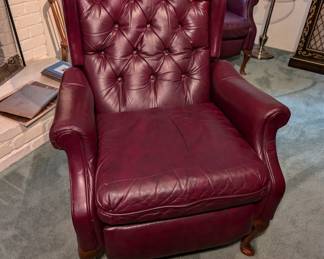 Barcalounger Leather Recliner