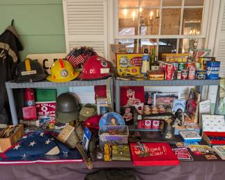 Vintage Military and Firefighter Equipment