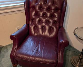 Barcalounger Leather Recliner