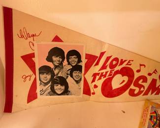 The Osmonds pennant