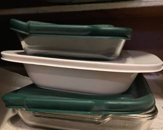 Pyrex dishes