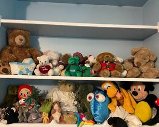 Vintage stuffed animals