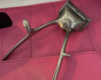 Vintage manual hair clippers
