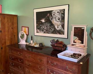 Dresser without a mirror