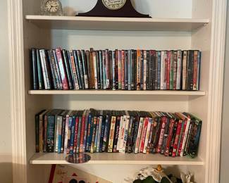 DVDs and clocks
